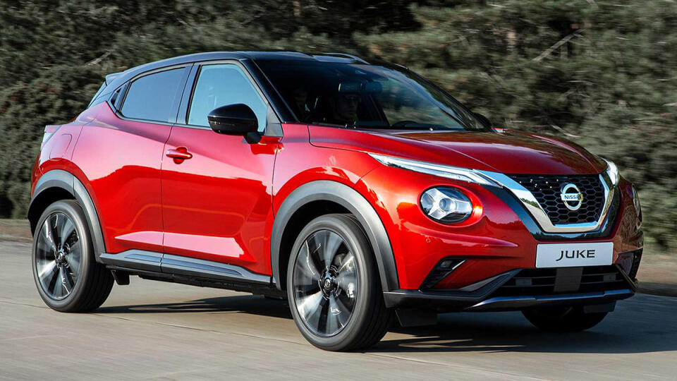 Nissan Juke - rozdelené svetlá ostávajú