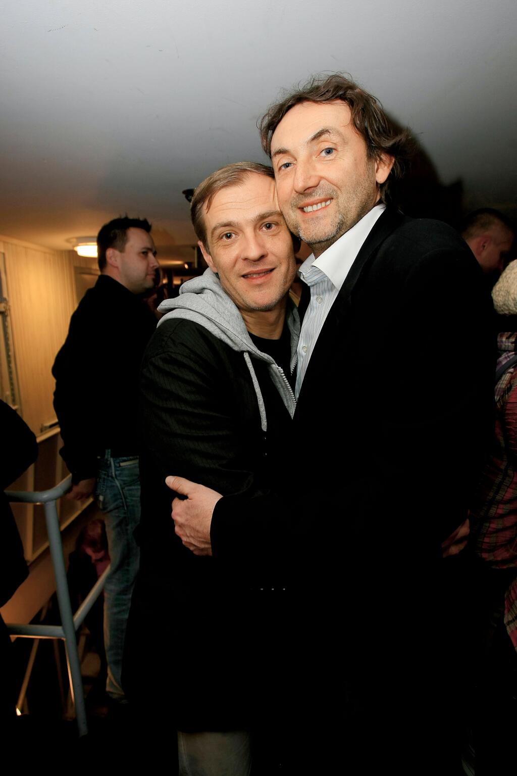 Herci Ady Hajdu a Roman Luknár, premiéra filmu Tango s komármi
Foto: Zuzana Gavulová
Uverejnené: Šarm č. 7/09
pôvodný súbor:_G__3620.eps