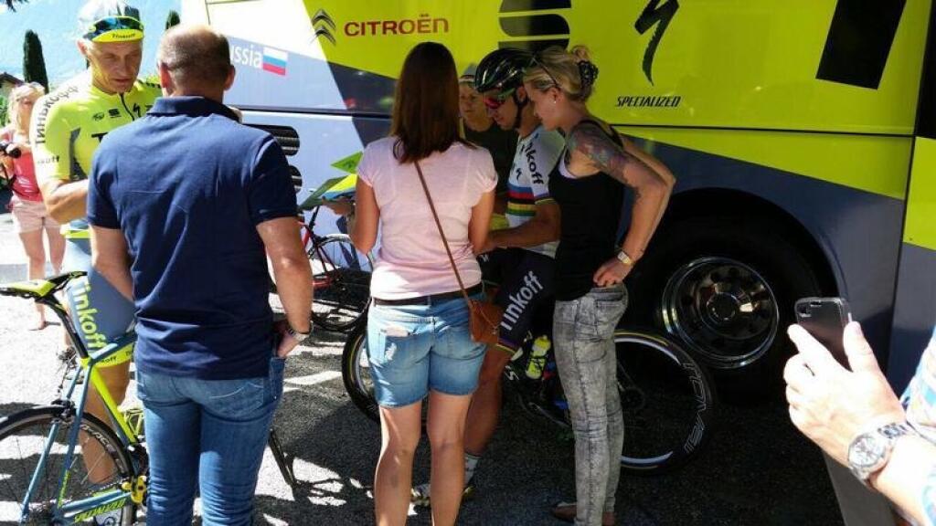 . „S Petrom sa poznáme od čias, keď sme spolupracovali ešte v jeho bývalom tíme Tinkoff. Vždy sa rada s ním stretnem na Tour,“ opísala nám známosť so Saganom.