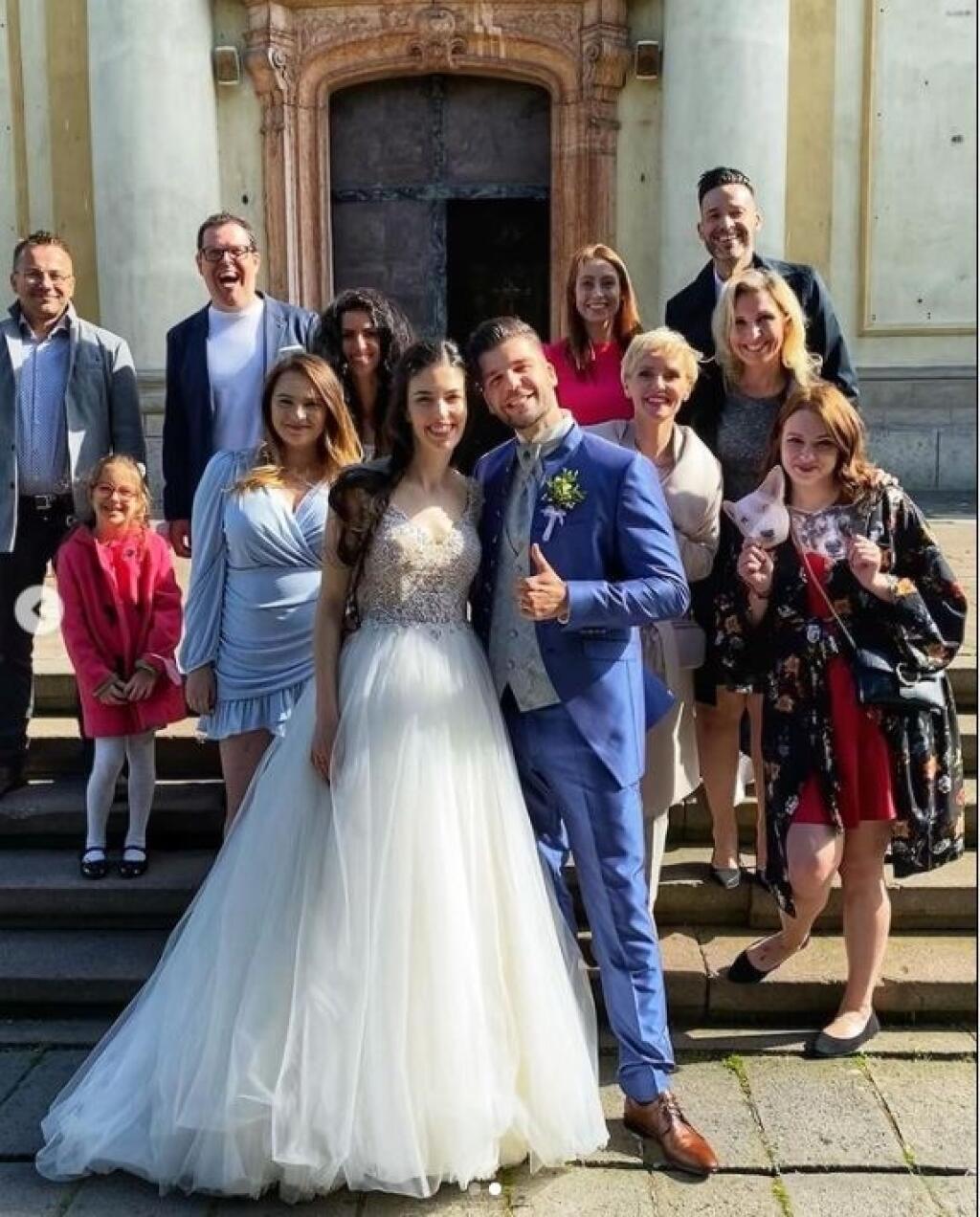 Na svadbu Tomáša Juríčka prišli aj kolegovia z Markízy.
