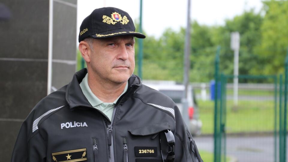 Zosnulý Milan Lučanský v čase, keď vykonával funkciu policajného prezidenta.