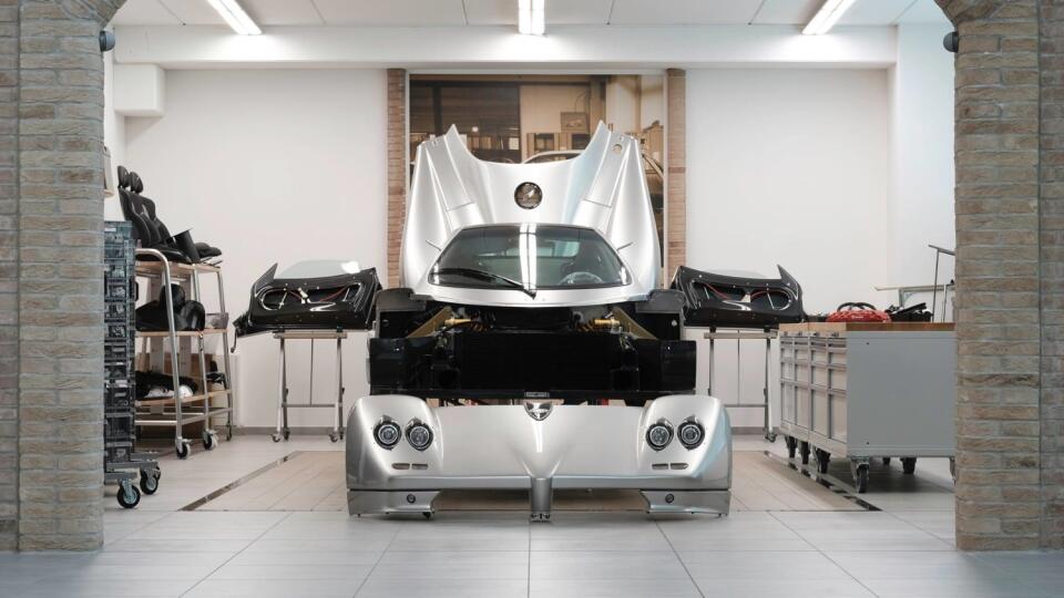 Pagani Zonda v procese renovácie