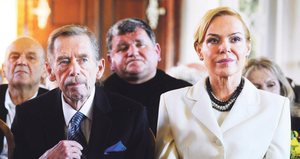 Dagmar Havlová a Václav Havel
