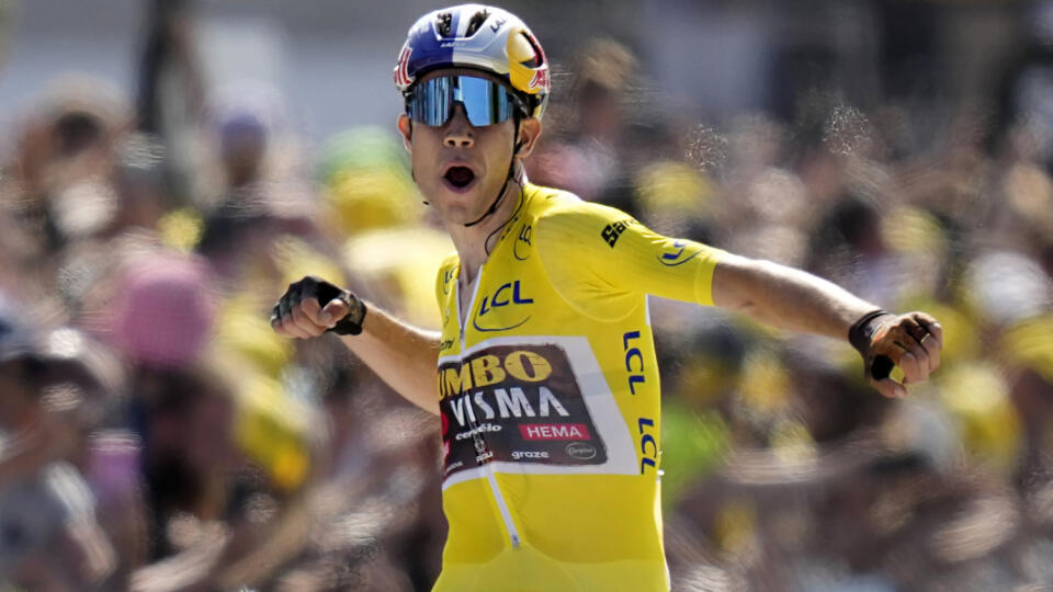 Wout van Aert na tohtoročnej Tour de France.