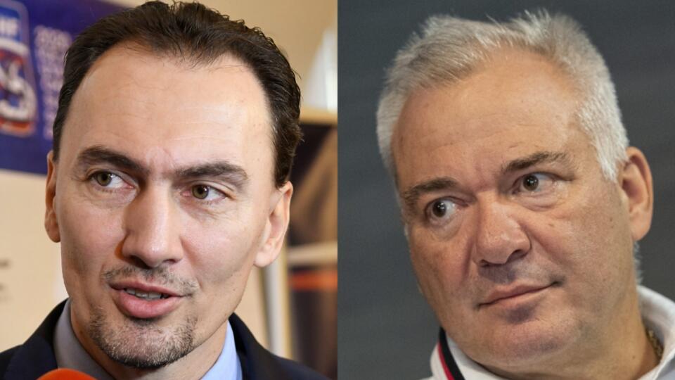 Miroslav Šatan a Juraj Koval.