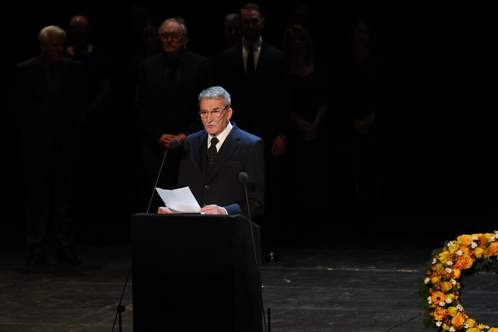 Príhovor mal Martin Huba.