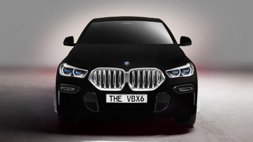 Vďaka laku Vantablack vyzerá špeciálne BMW VBX6 ako chyba v systéme