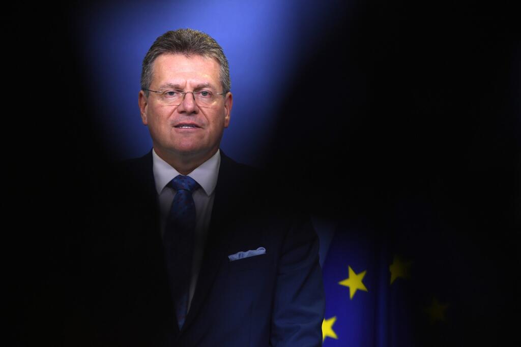 Podpredseda Európskej komisie (EK) Maroš Šefčovič