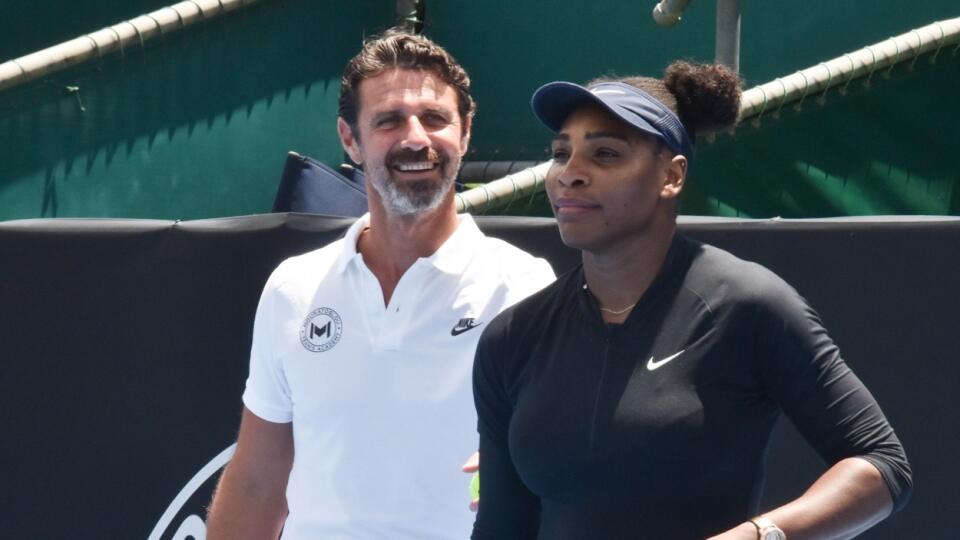 Patrick Mouratoglou trénoval Serenu Williamsovú.