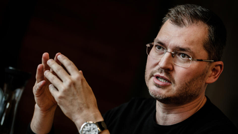 Na snímke Ing. Andrej Zaťko, predseda predstavenstva a generálny riaditeľ Poštovej banky.