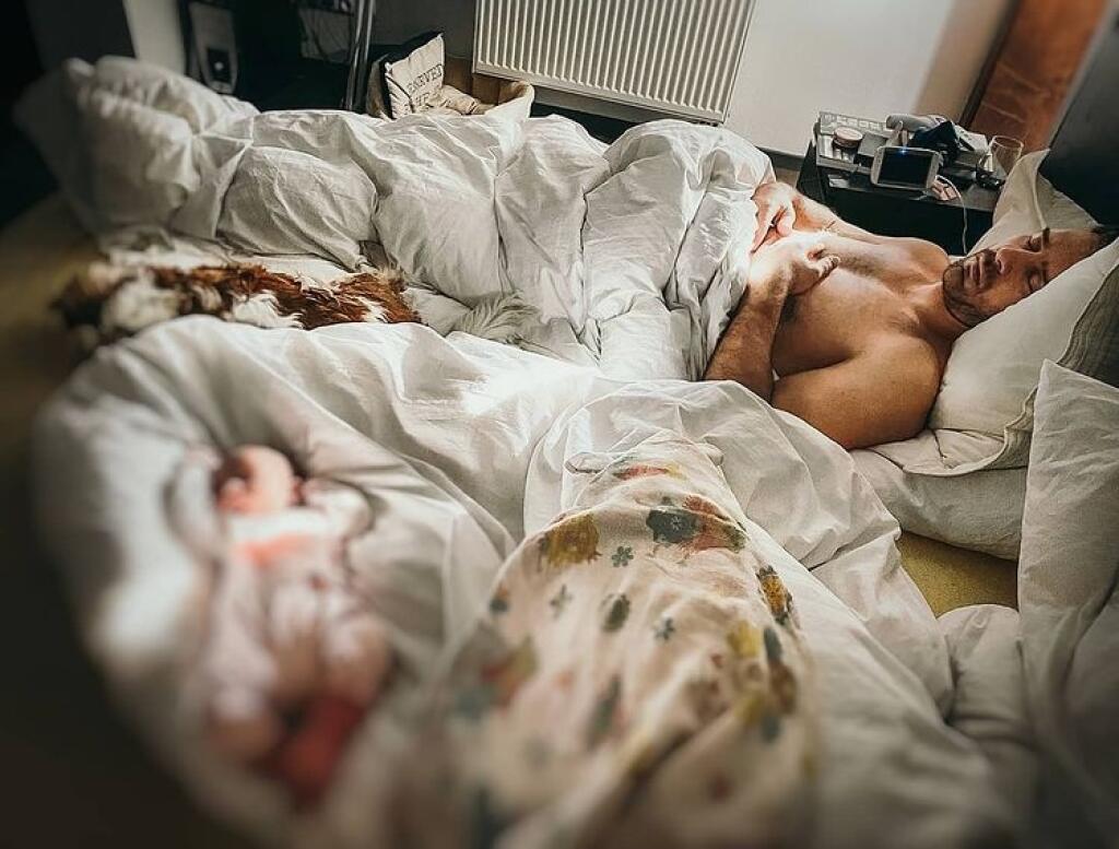 Boris Valábik si rodičovstvo užíva...