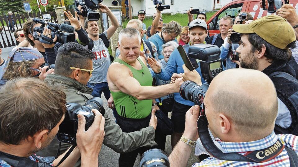 Jiří Kajínek sa najnovšie opäť postavil pred kamery.