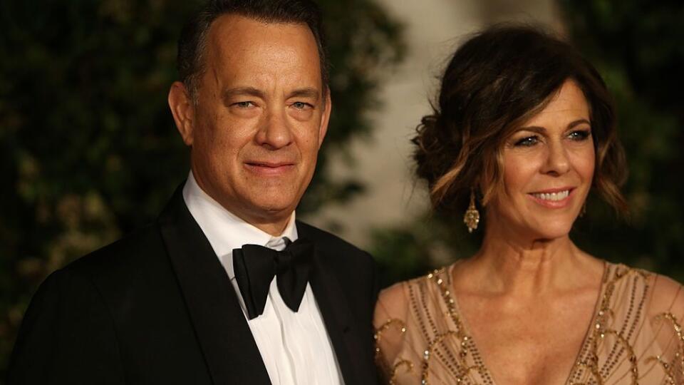 Tom Hanks a Rita Wilson