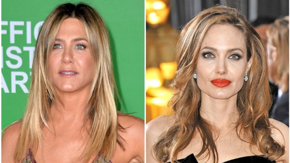 Jennifer Aniston a Angelina Jolie