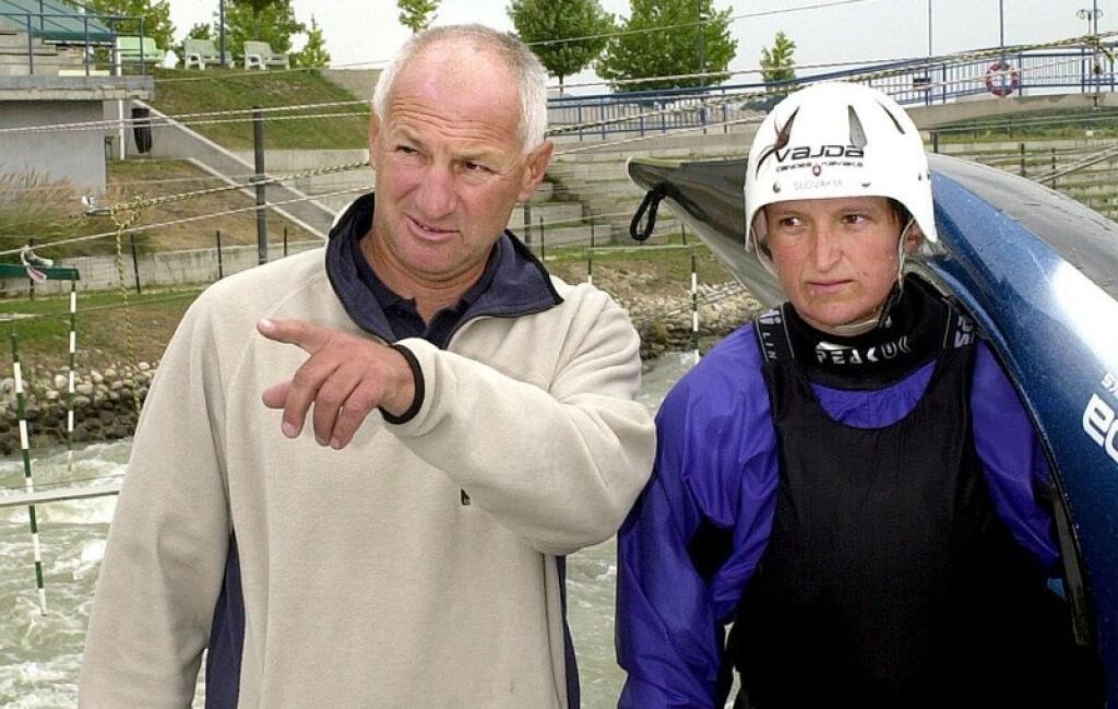 Peter Mráz a Elena Kaliská: Takto sa spolu pripravovali v roku 2004 na zlatú olympiádu v Aténach.