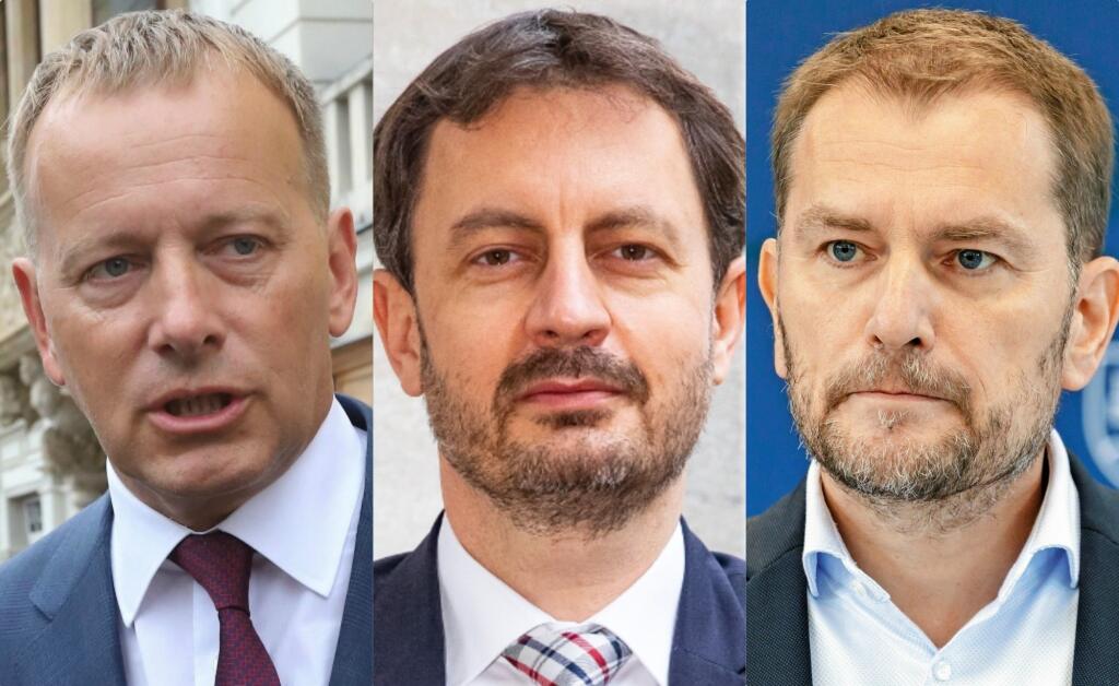 Eduard Heger, Boris Kollár, Igor Matovič