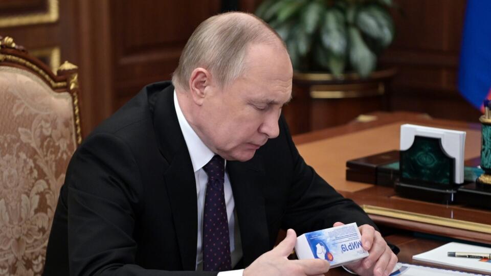 Vladimir Putin lieky MIR 19 na liečbu koronavírusu