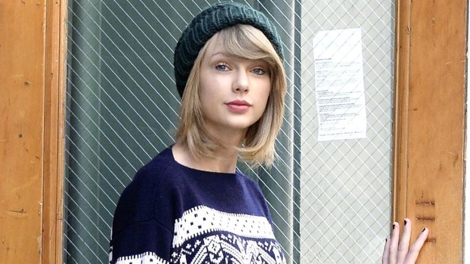 Taylor Swift miluje svete so zimnou tématikou.