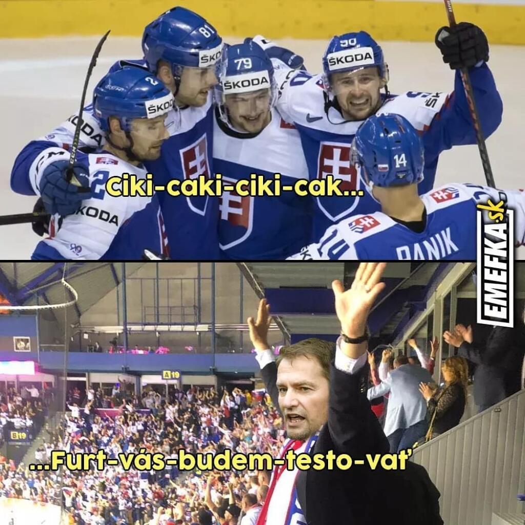 Majstrovstvá sveta v hokeji neprinášajú len krásne góly a súboje o víťazstvá, ale aj množstvo vtipov.
