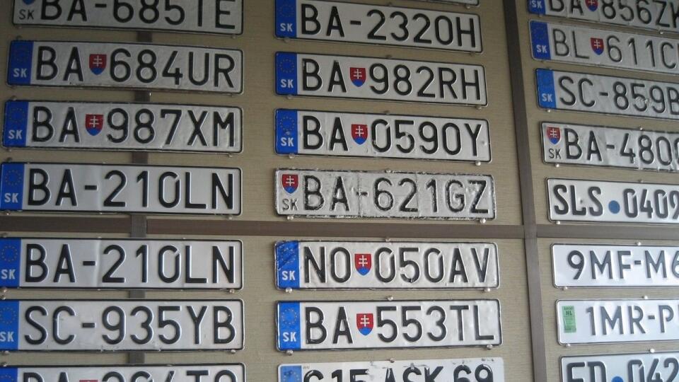 Evidenčné tabule nemenovaného zberateľa