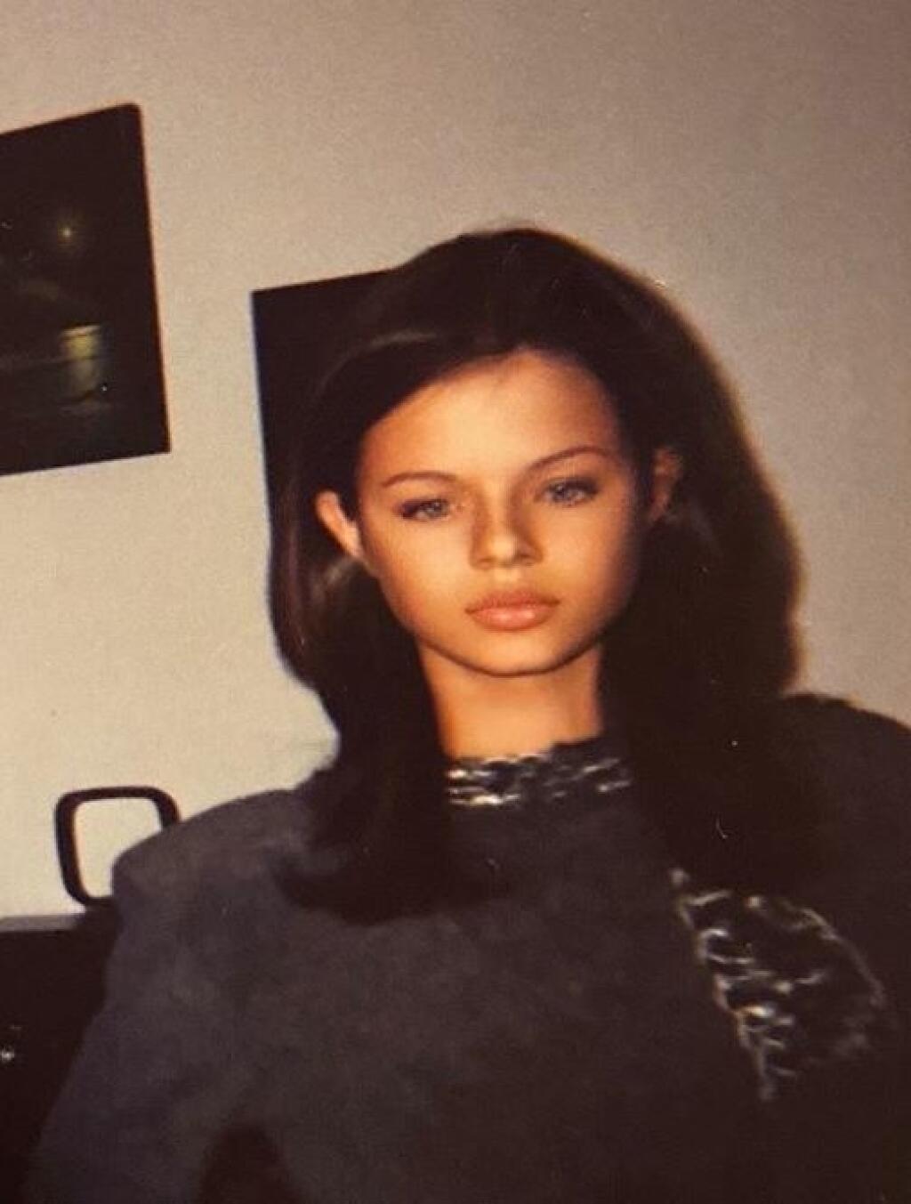 Silvia Kucherenko ako štrnásťročná