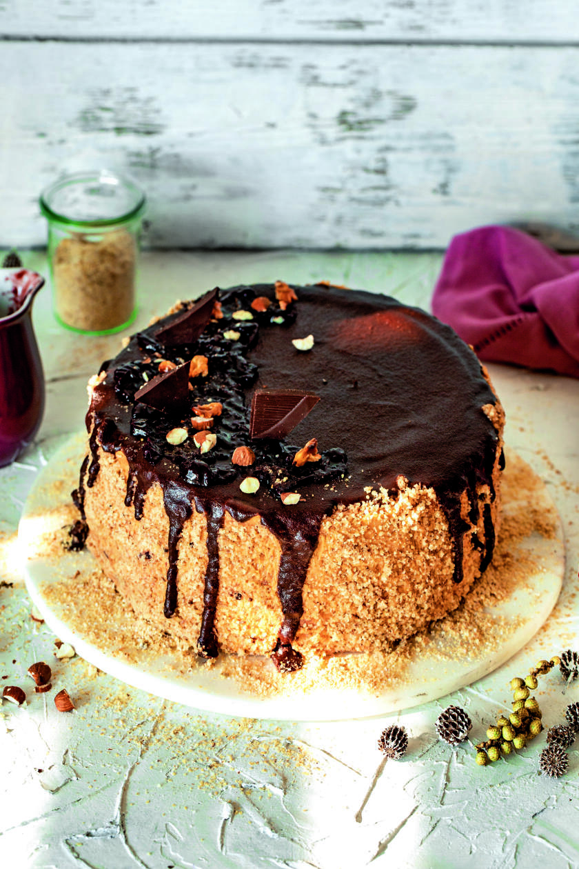 Oriešková torta Lucie Chrenko