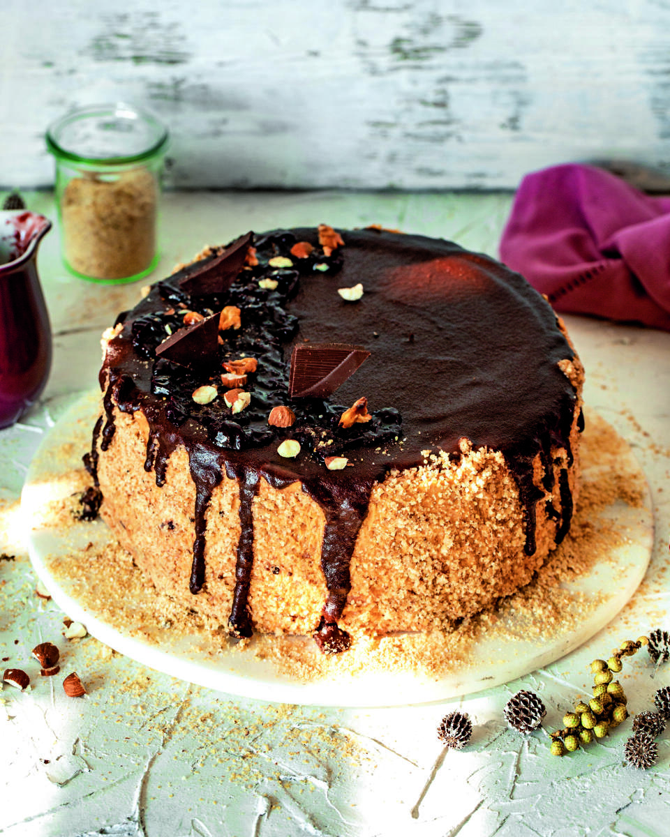 Oriešková torta Lucie Chrenko
