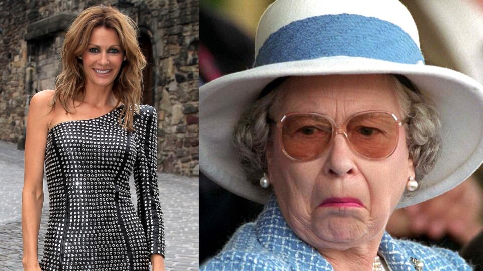 Kirsty Bertarelli and Queen Elizabeth