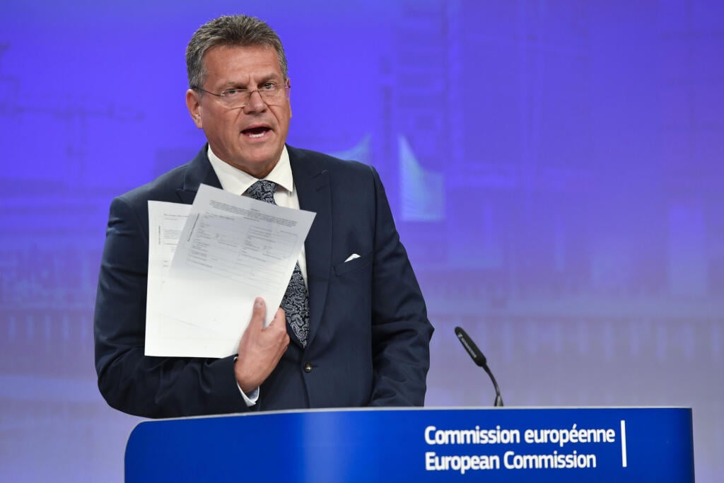Podpredseda Európskej komisie Maroš Šefčovič