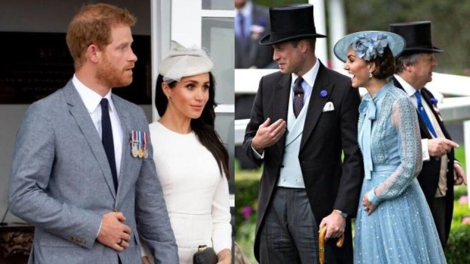 Princ Harry, vojvodkyňa Meghan, princ William, vojvodkyňa Kate