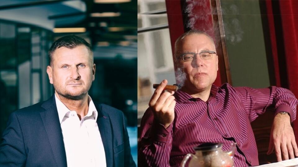 Pavol Krúpa a Zdeněk Bakala