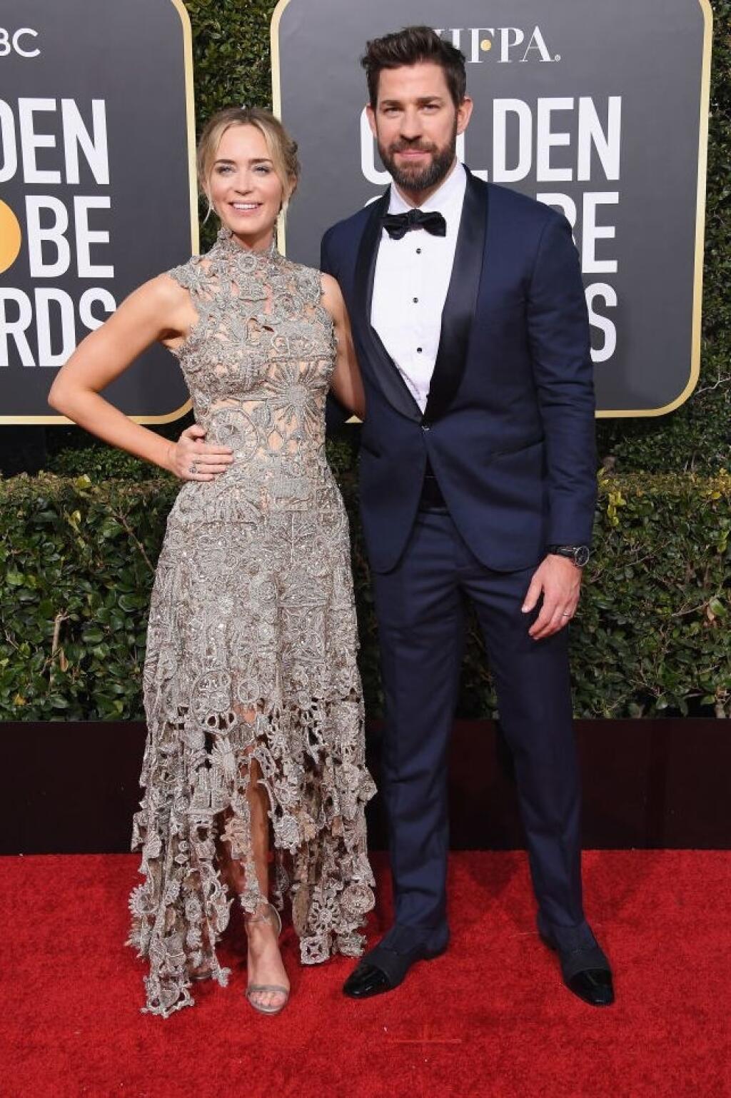 Manželia Emily Blunt a Joh Krasinski.