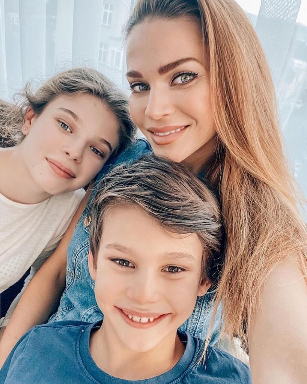 Andrea Verešová s deťmi
