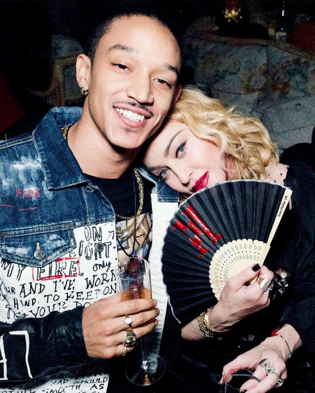 Madonna (62) & Ahlamalik Williams (27)