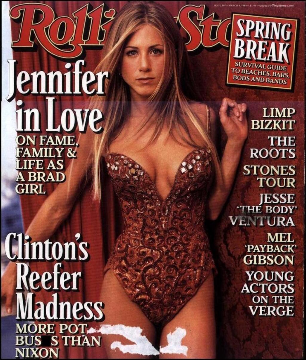 Rolling stone jennifer aniston cover