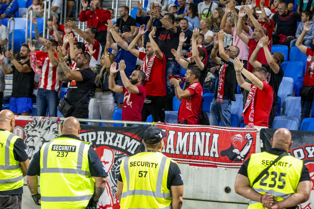Kým slovanisti smútili, súperi z Olympiakosu sa radovali.