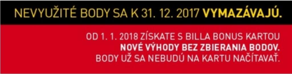Billa mení vernostný program. Zákazníkom prepadnú nevyužité body