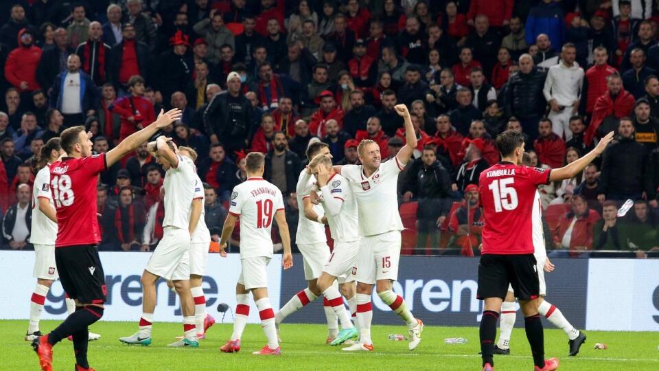 Poliaci v Albánsku vyhrali najtesnejším rozdielom 1:0.