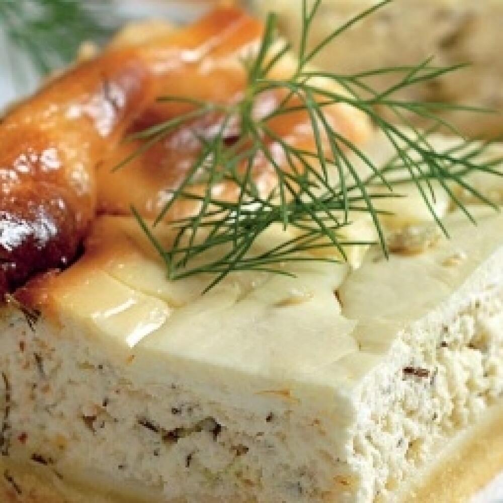 Tvarohový koláč s kôprom: Nedocenená pochúťka