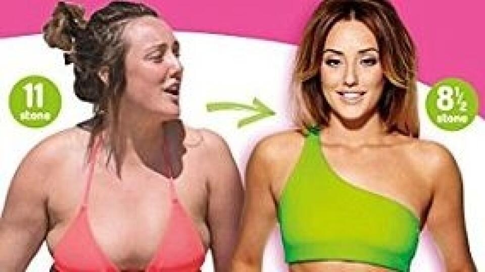 Charlotte Crosby sa pýšila tým, že schudla z veľkosti 44 na 36.