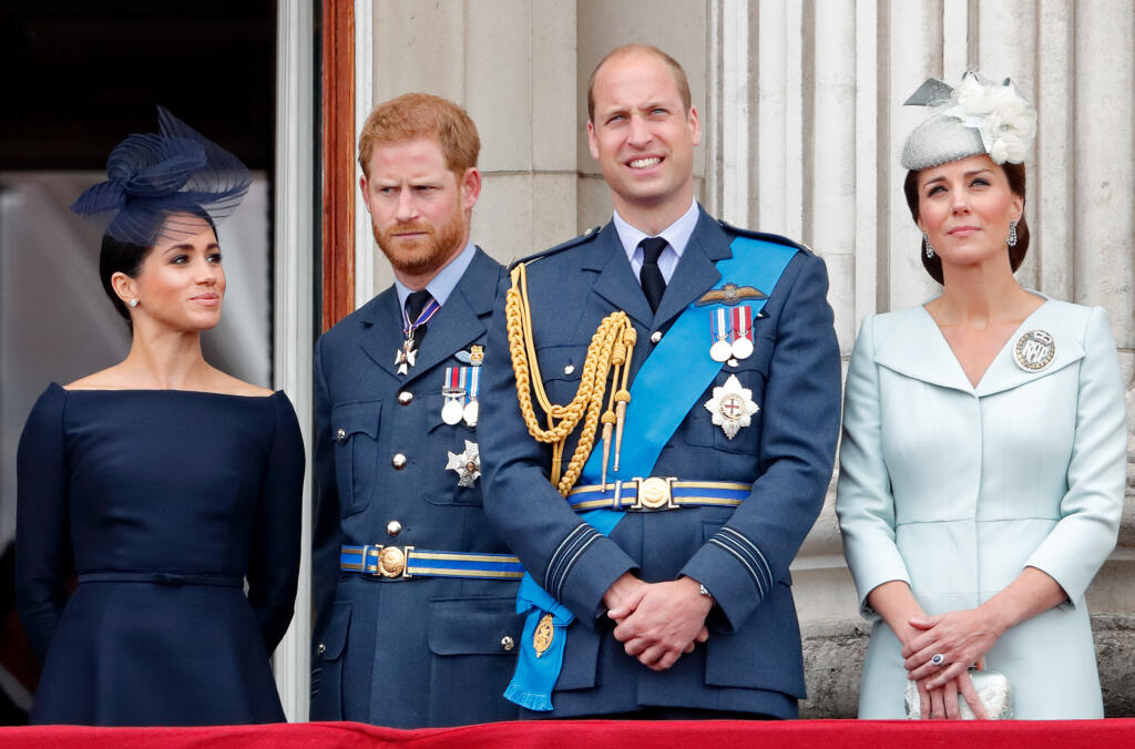 Vojvodkyňa Kate a princ William spolu s vojvodkyňou Meghan a princom Harrym