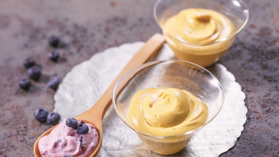Rakytníkovú zmrzlinu
či sorbet kombinujte so
sladšími zmrzlinami.