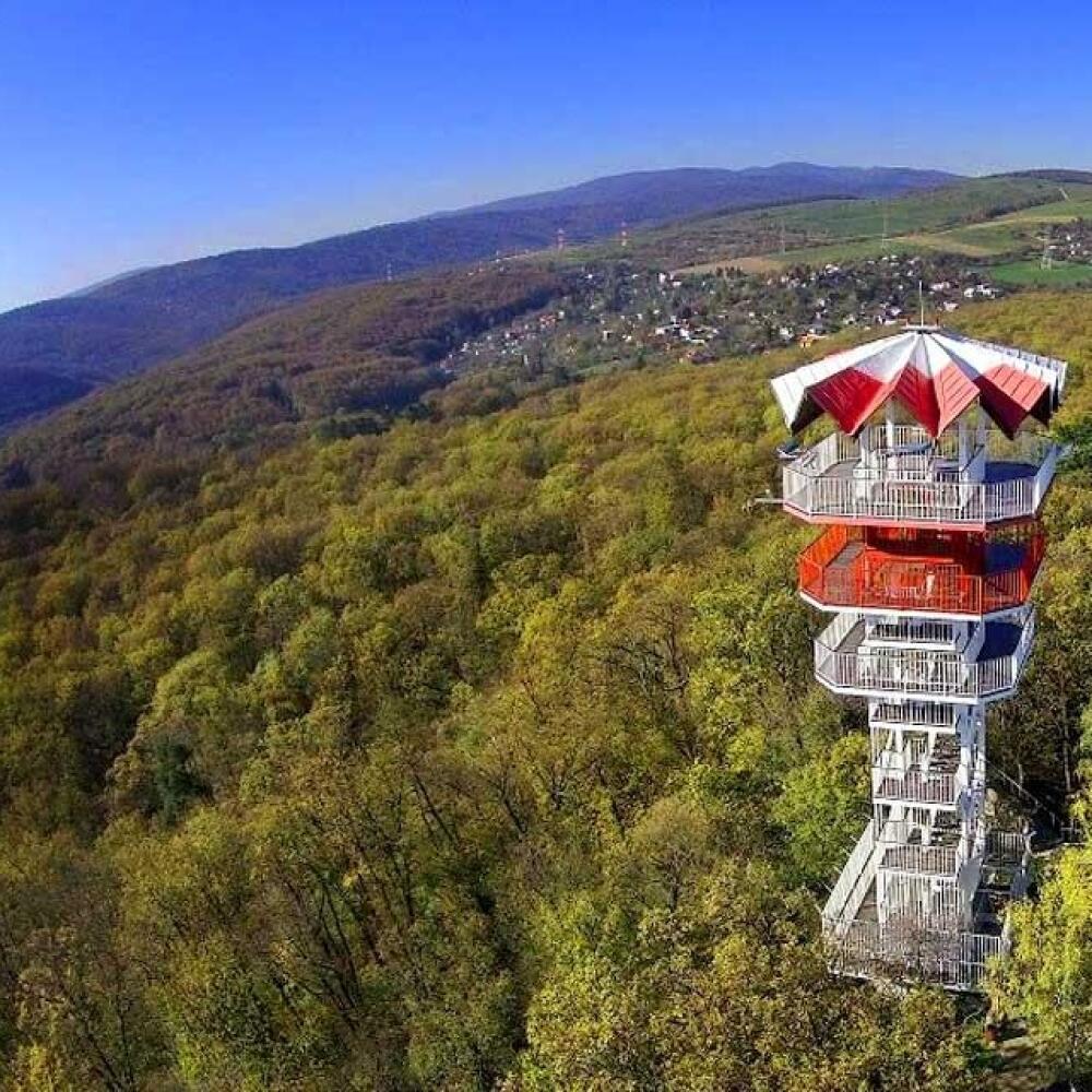 Vyhliadková veža Hradová v Košiciach.
