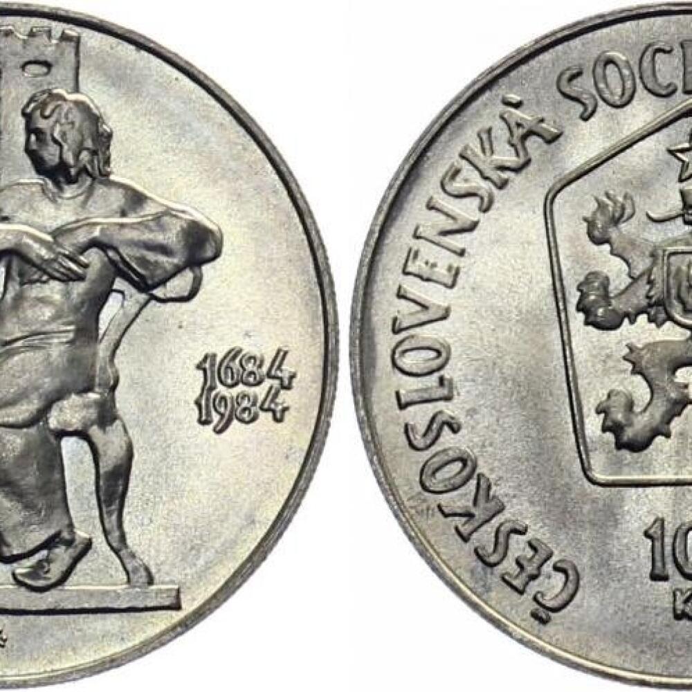 Mince s portrétom