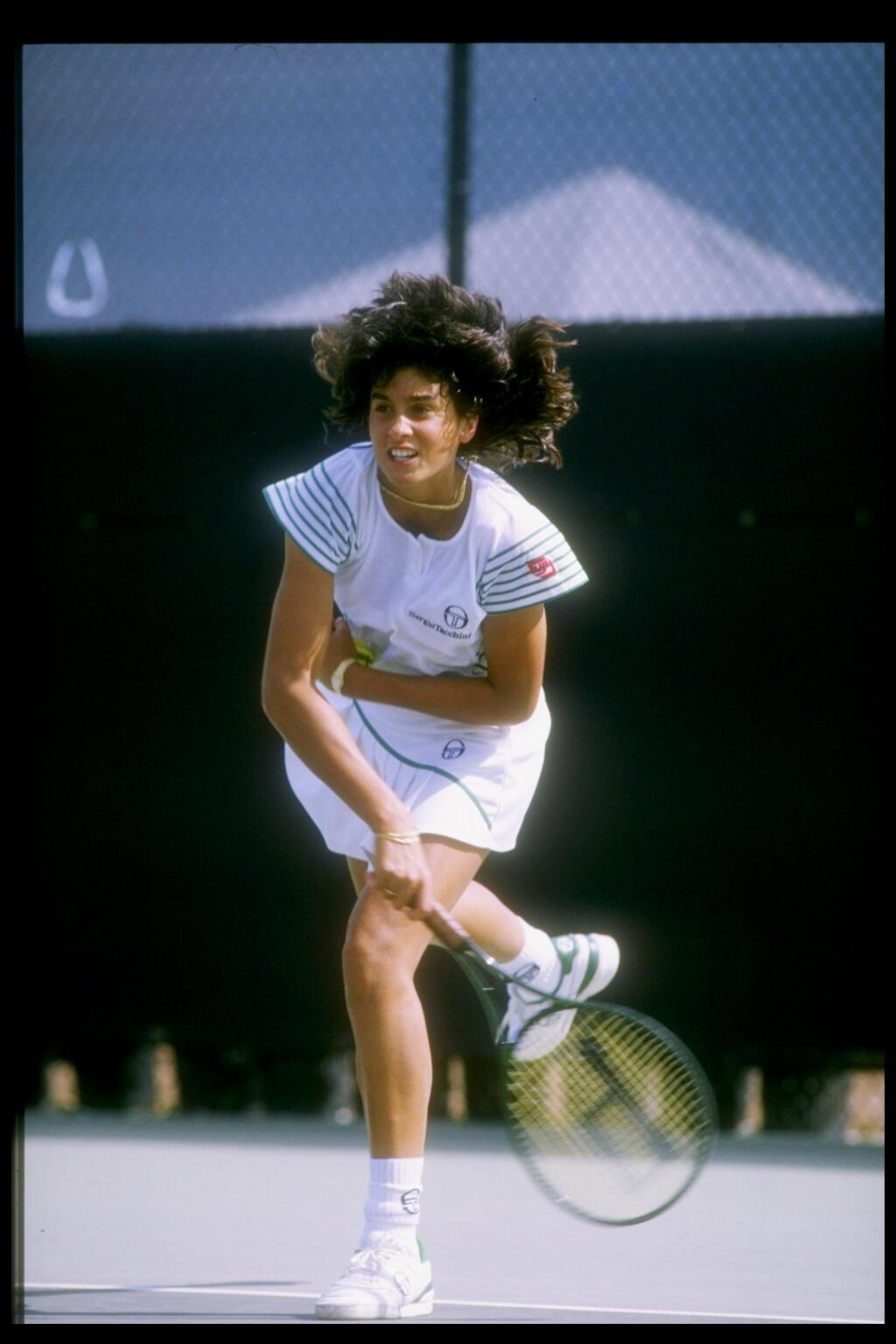 Len 15-ročná Sabtiniová vtrhla do tenisu ako víchor. V prvej sezóne uhrala semifinále Roland Garros.