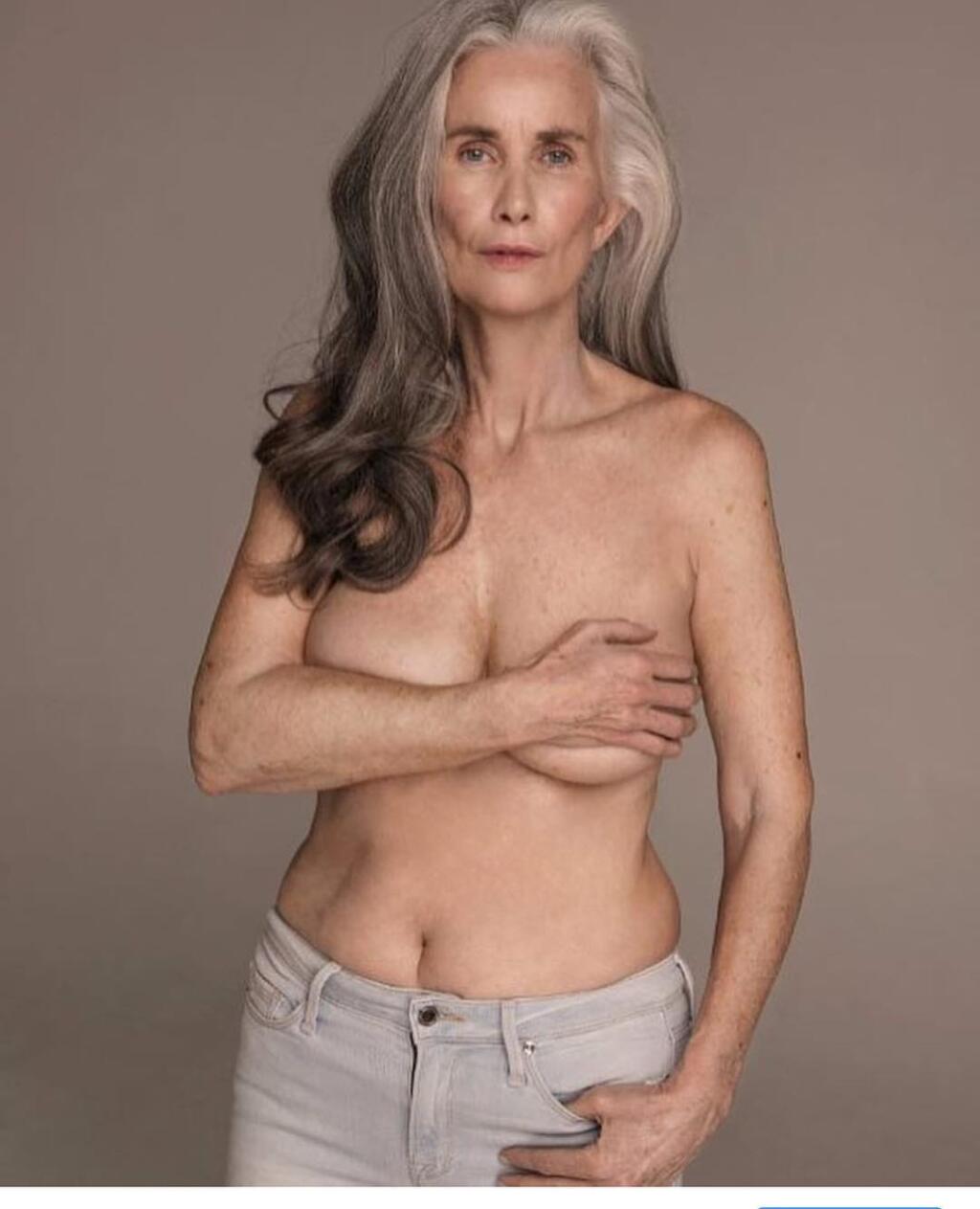 Nude gray haired women - 🧡 Красивые седые женщины (95 фото) - Порно фото г...