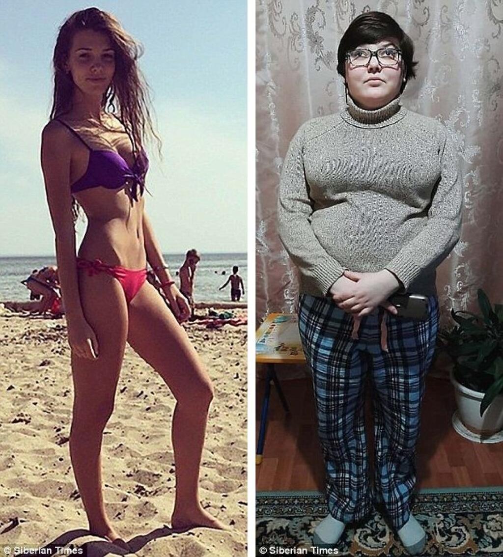 Мария Лебедева Новосибирск до и после