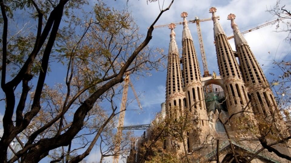 Katedrála Sagrada
Família je stále vo výstavbe,
ale obdivovať ju môžete
už dnes.