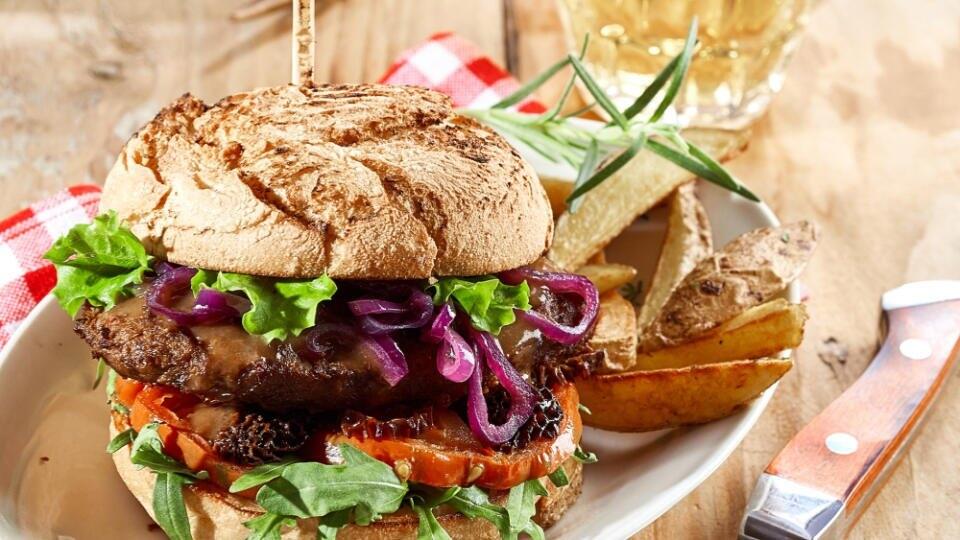 Divinový hamburger