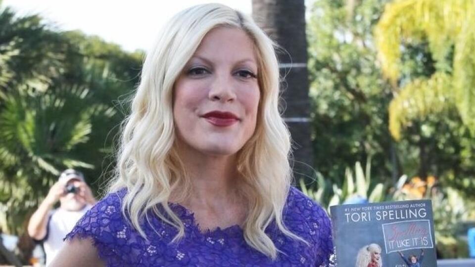 Herečka Tori Spelling